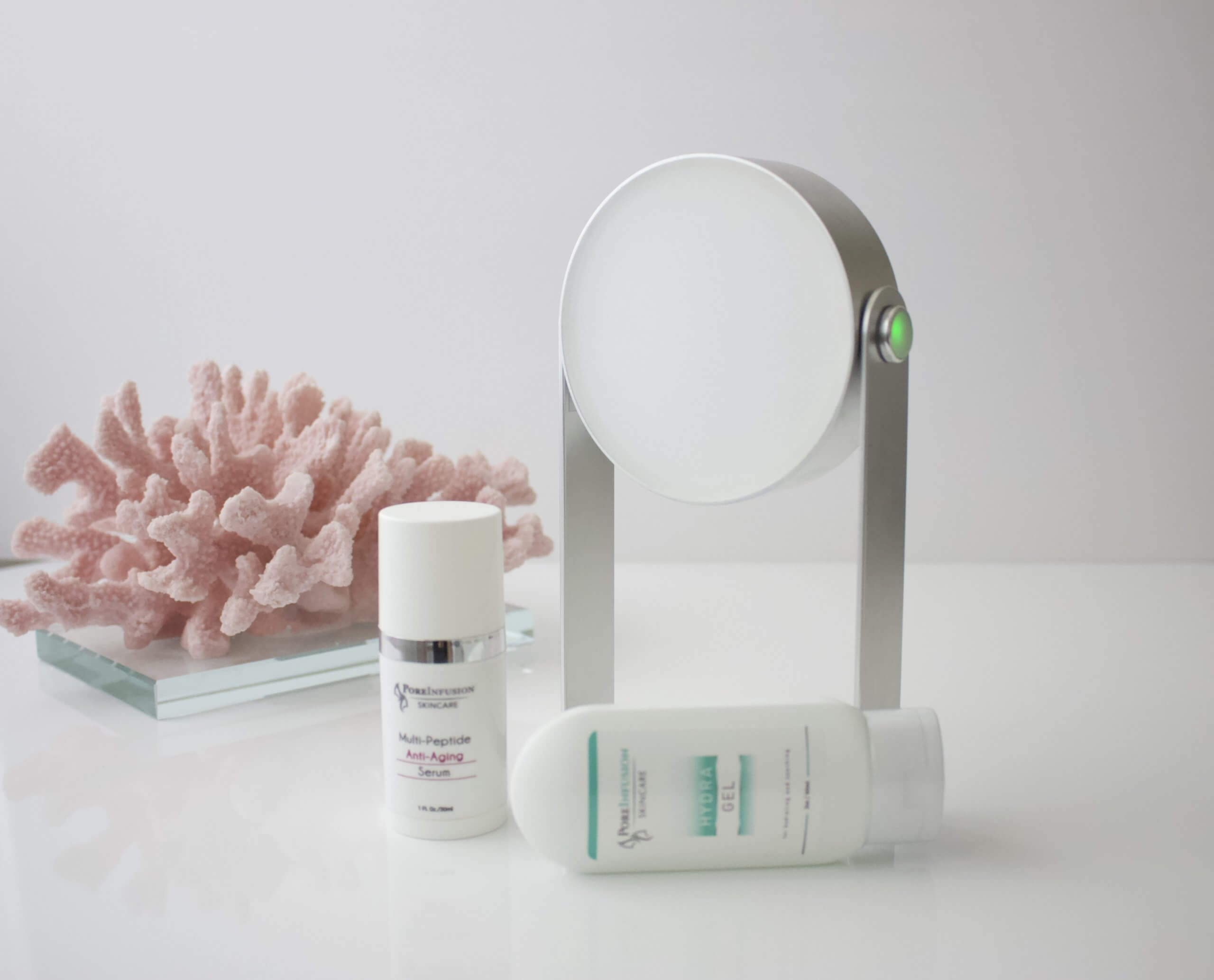 New LED light for acne scars